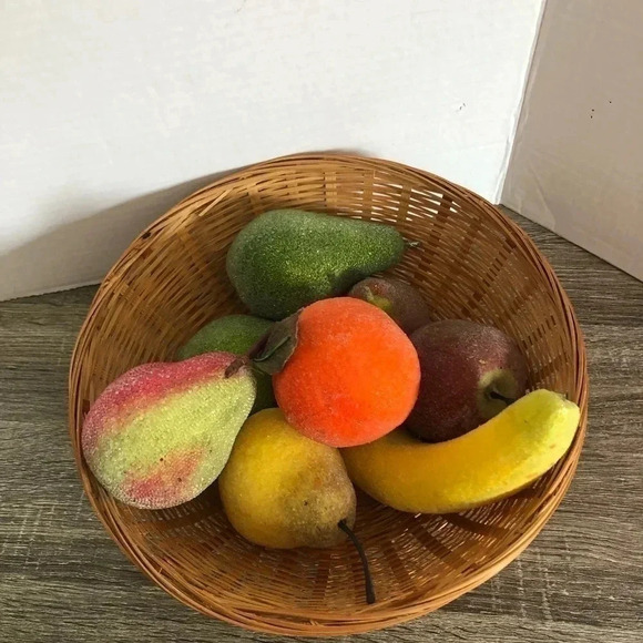 Candied Faux Fruit Basket - Picture 6 of 9